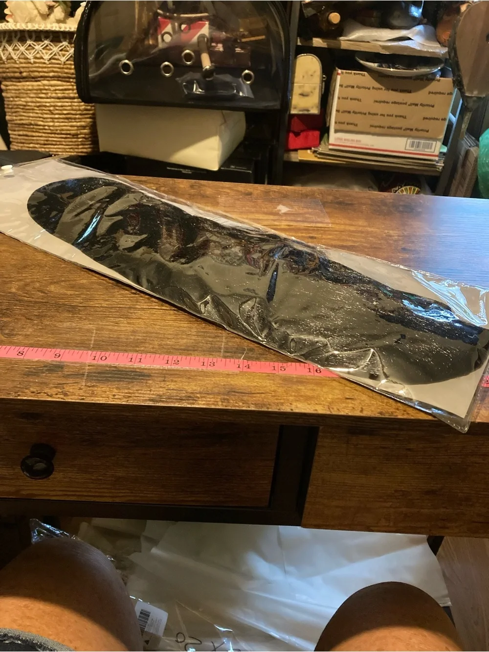 Vintage Forum Novelties long black wig